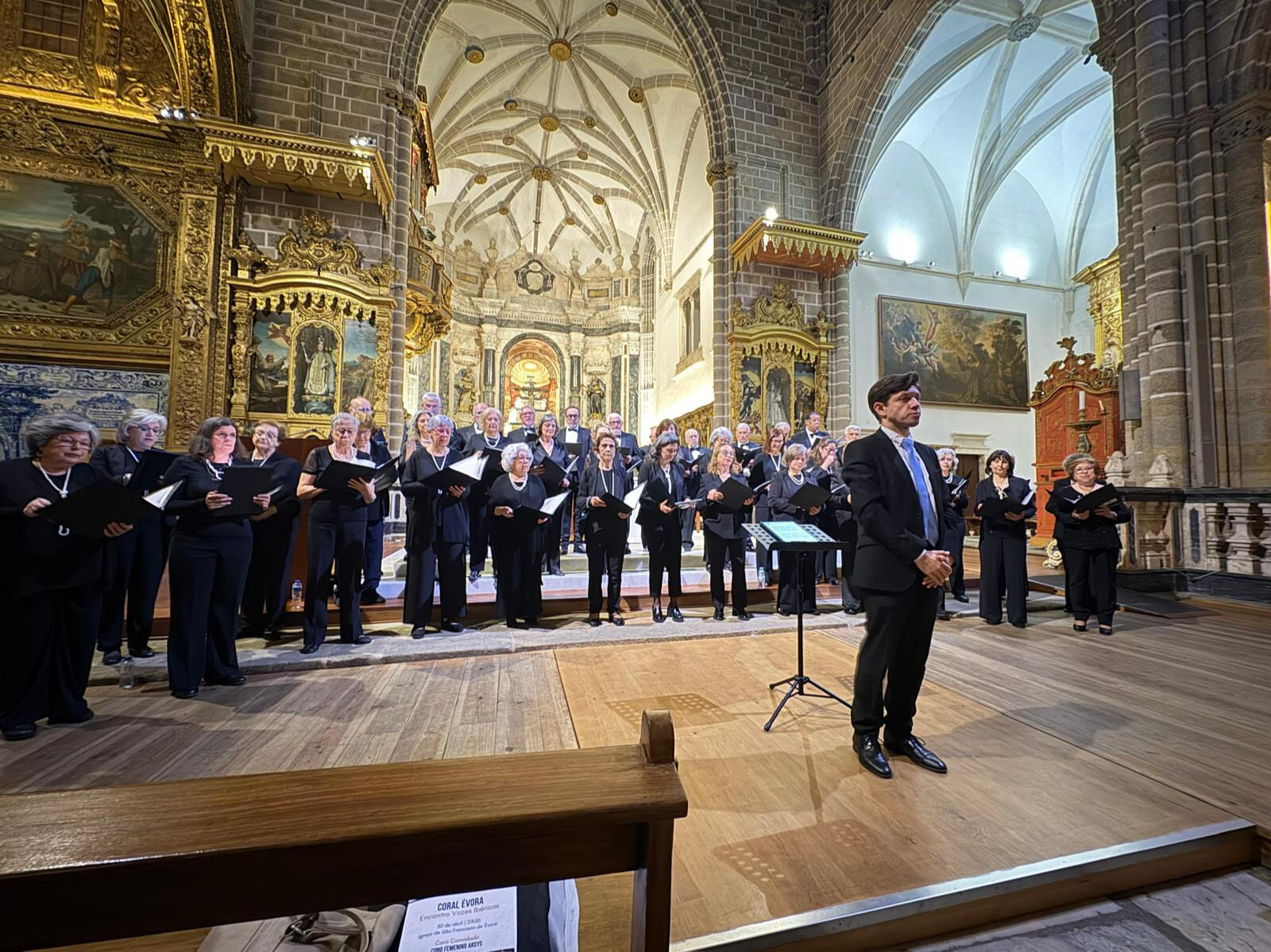 Encontro Vozes Ibéricas, na Igreja de S. Francisco de Évora, em concerto com o Coro Arsys, 2026
