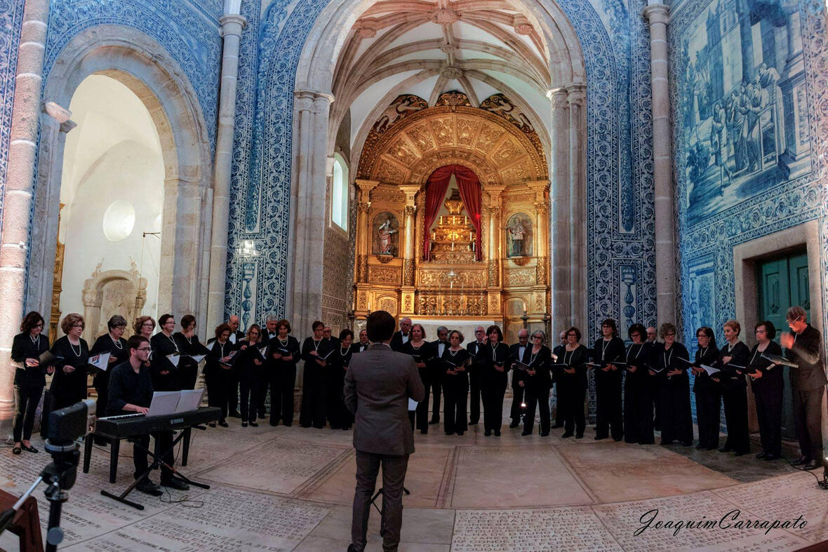 Concerto pelo Coral Évora na Igreja dos Loios com o Coral de Azurém, Guimarães, abril de 2019