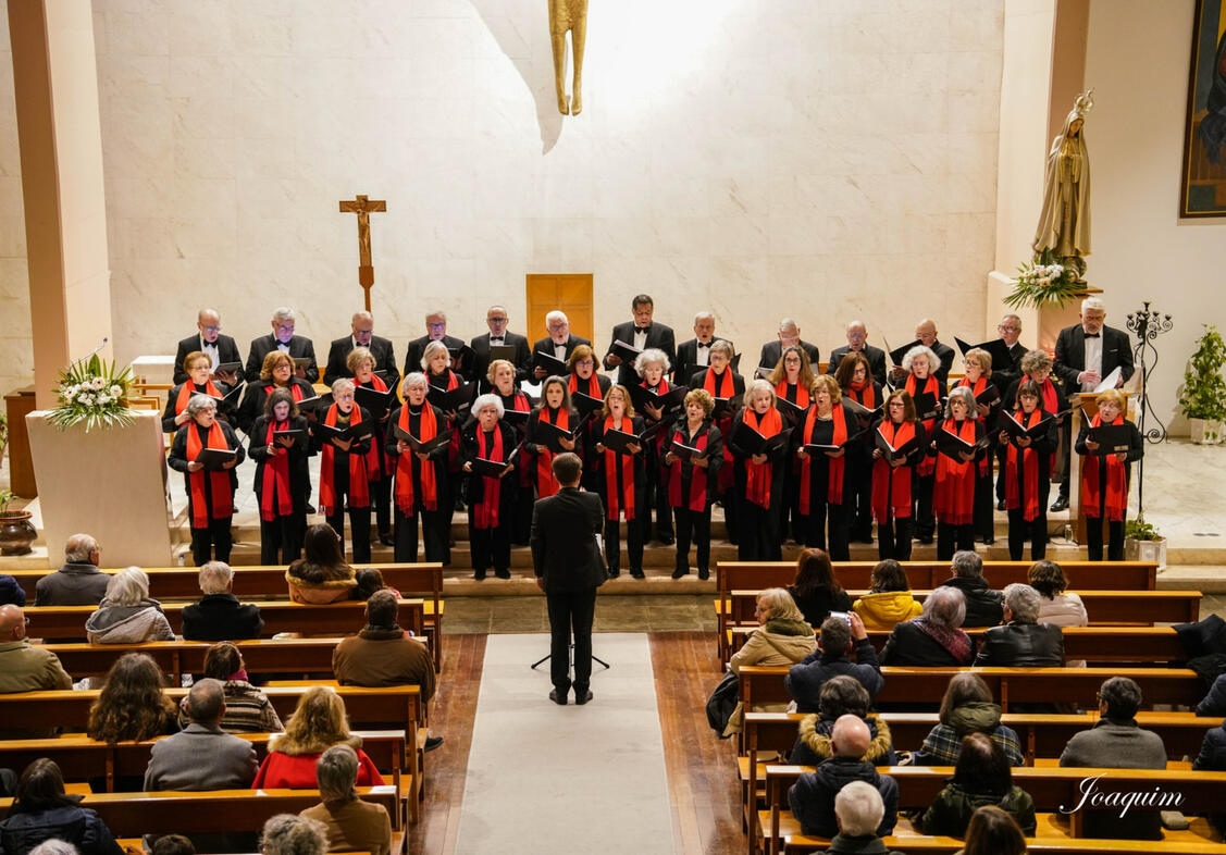 Na Igreja da Nossa Senhora de Fátima de Évora